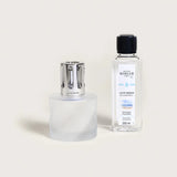 Maison Berger Spiral Gift Pack
Frosted Spiral Lamp
250ml Fragrance - Ocean Breeze 