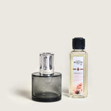 Maison Berger Aroma Gift Pack;
Grey hue glass lamp
250ml Aroma Relax fragrance - Oriental comfort 
NEW AW24