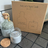 Relax Spa Gift Box - Bath Salt & Organic Candle
Quote; You are the best take time to relax
Amber's Secret fragrance