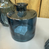 Small Glass Bottle Vases Blue - 4 styles