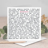 Wise Words Quotable Card - 'Hairdresser'