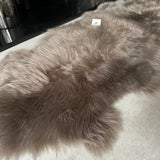 Hanlin Sheepskin Premium Double Rug - Vole