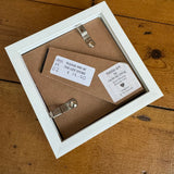 Mini Framed Pebble Art - 'Mum has ears that truly listen...'