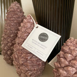 Bougie La Française Handmade quality Pinecone Candles - 3 sizes