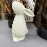 Matte Tone Standing Rabbits - Beige & Cream