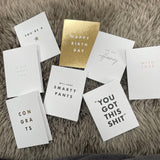 Chalk Card - With Love