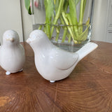 Wikholm - Off-White Small glazed ceramic Birds - 2 styles