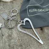 Eliza Gracious - Open Heart Keyring | 2 Colours