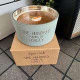 Scented Soy Woodwick Candle - 100 kinds of lovely