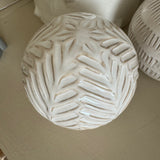 Decorative Ceramic Ball - Vertical stripes