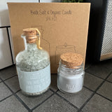 Relax Spa Gift Box - Bath Salt & Organic Candle
Quote; You are the best take time to relax
Amber's Secret fragrance