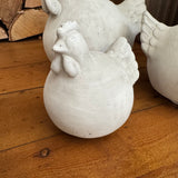 Garden Decoration - Concrete Male Rooster with wide tail - 3 sizes