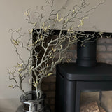 Contorted Willow Branch with Catkins 115cm