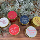 Lily Flame Scented Tin Candle - Silent Night