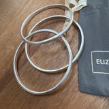 Eliza Gracious - Triple Bangle set | Pale Gold or Pale Silver