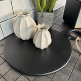 Round Black Board with handle 50cm