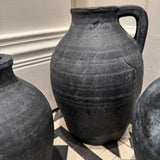 Ellie Black Terracotta Vases - 2 sizes