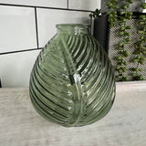 Small Glass Bottle Vases Vintage Green - 4 styles