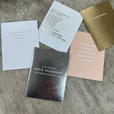 Chalk Card - First you must Love Yourself....