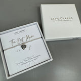 Life Charm Bracelet - ‘The Best Mum'