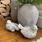 Garden Decoration - Distressed unique Concrete Birds H12cm
Available in two positions - one facing left & one facing right