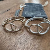 Eliza Gracious - Short Circle Links Necklace on chain | 2 colours