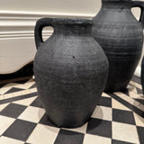Ellie Black Terracotta Vases - 2 sizes