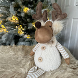 Sitting fabric Moose with Dangly legs