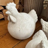 Garden Decoration - Concrete Male Rooster with wide tail - 3 sizes