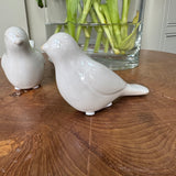 Wikholm - Off-White Small glazed ceramic Birds - 2 styles