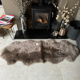 Hanlin Sheepskin Premium Double Rug - Vole