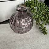 Small Glass Bottle Vases Amethyst - 4 styles
