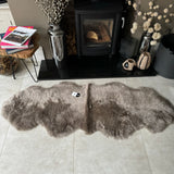 Hanlin Sheepskin Premium Double Rug - Vole