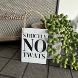 Mini Metal Sign - 'Its all Shits & Giggles....'