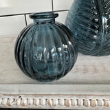Small Glass Bottle Vases Blue - 5 styles