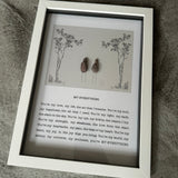 Framed Pebble Script Art - My Everything