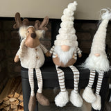 Sitting fabric Moose with Dangly legs