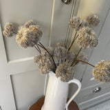 Brown Dry Look Clematis Seedhead Spray H66cm