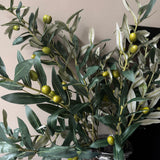 Artificial Olive Green Spray L100cm