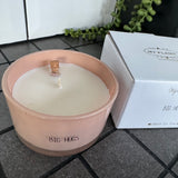Scented Soy Candle with Message in Bottle  - Big Hug