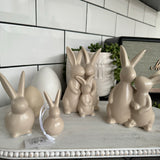 Parent & Child Matte Rabbits - 2 colours