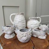 Speckled Rim Beba Off-white Jug - 2 sizes