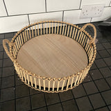 Round Bamboo Tray D35cm