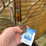 Woodstock Windchimes - Seven Stones Chakra Chime