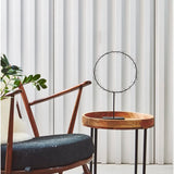 43cm Freestanding Battery Aurora Lamp in Gold