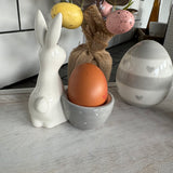 White Rabbit Ceramic Egg Holder