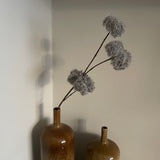 Brown Dry Look Clematis Seedhead Spray H66cm