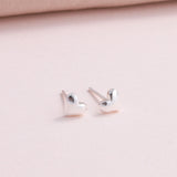 Message In A Bottle Heart Earrings - 'Thank you… Bottom Of My Heart’