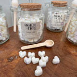 Hollie Tree Luxury Melting Pots Wax Melts (upto 300 hours burn time) 
Fragrance Cassis & Fig - Hawthorn berries & Goji berries
Turning your home into a place where scents & memories come together