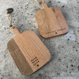 Small Wooden Chopping Board - Made with Love